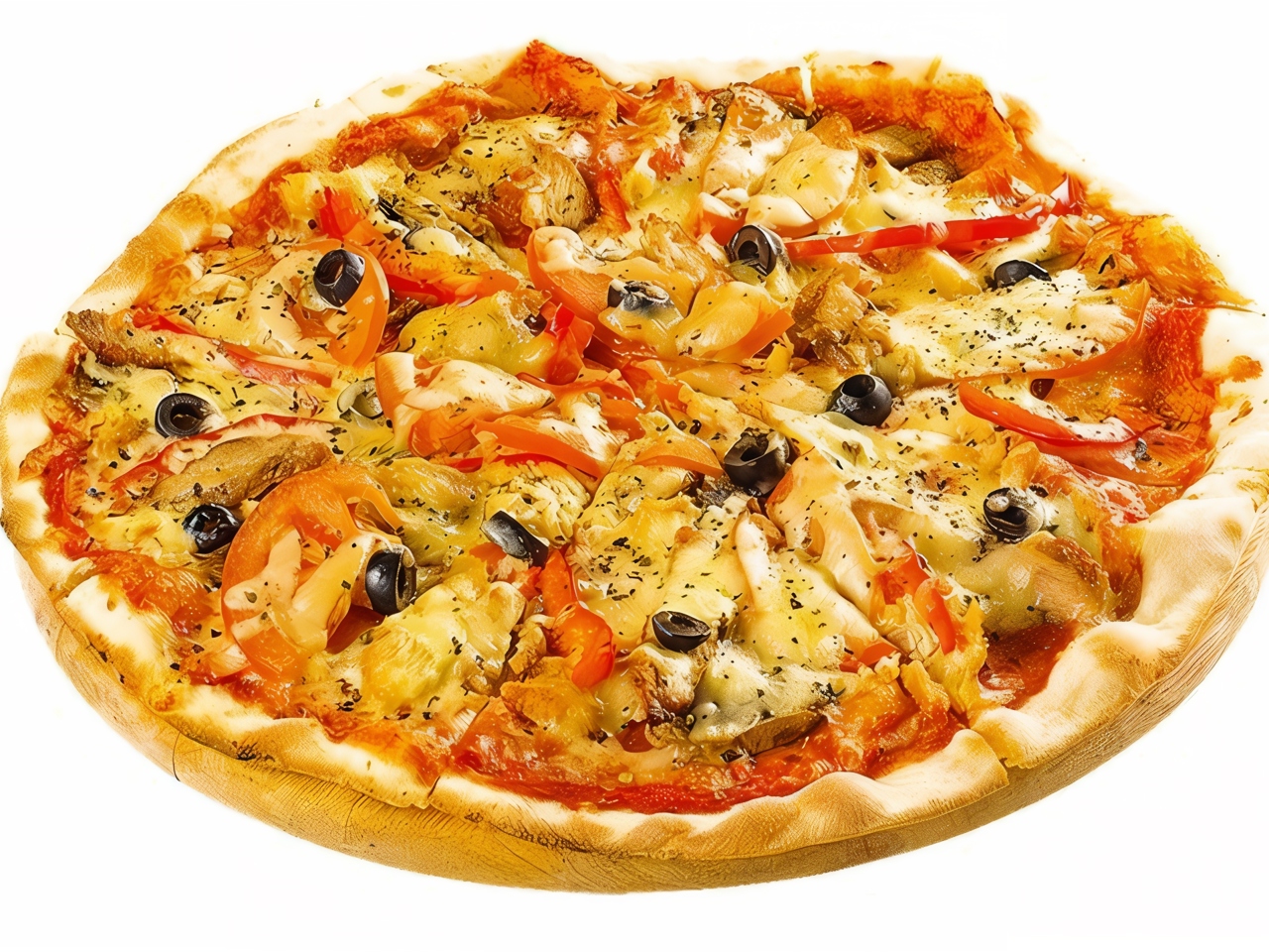 Smoked Mozzarella with Grilled Red Peppers