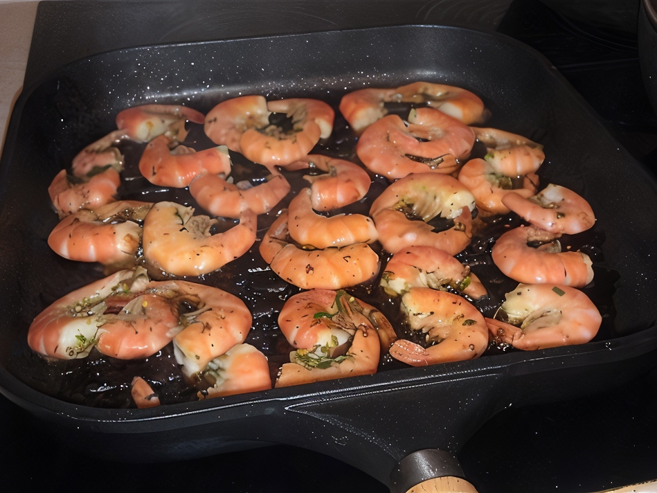 Royal Shrimp with Dill Mayonnaise