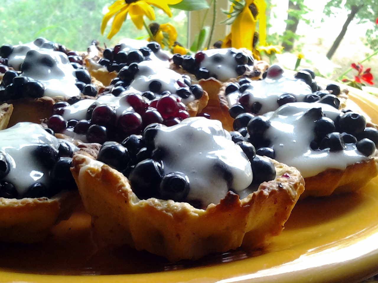 Berry and Lemon Cream Tartlets