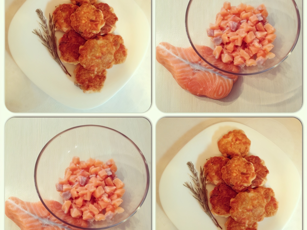 Salmon Patties with Parmesan