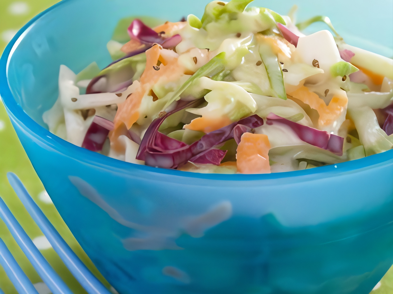Coleslaw with Yogurt Dressing and Caraway
