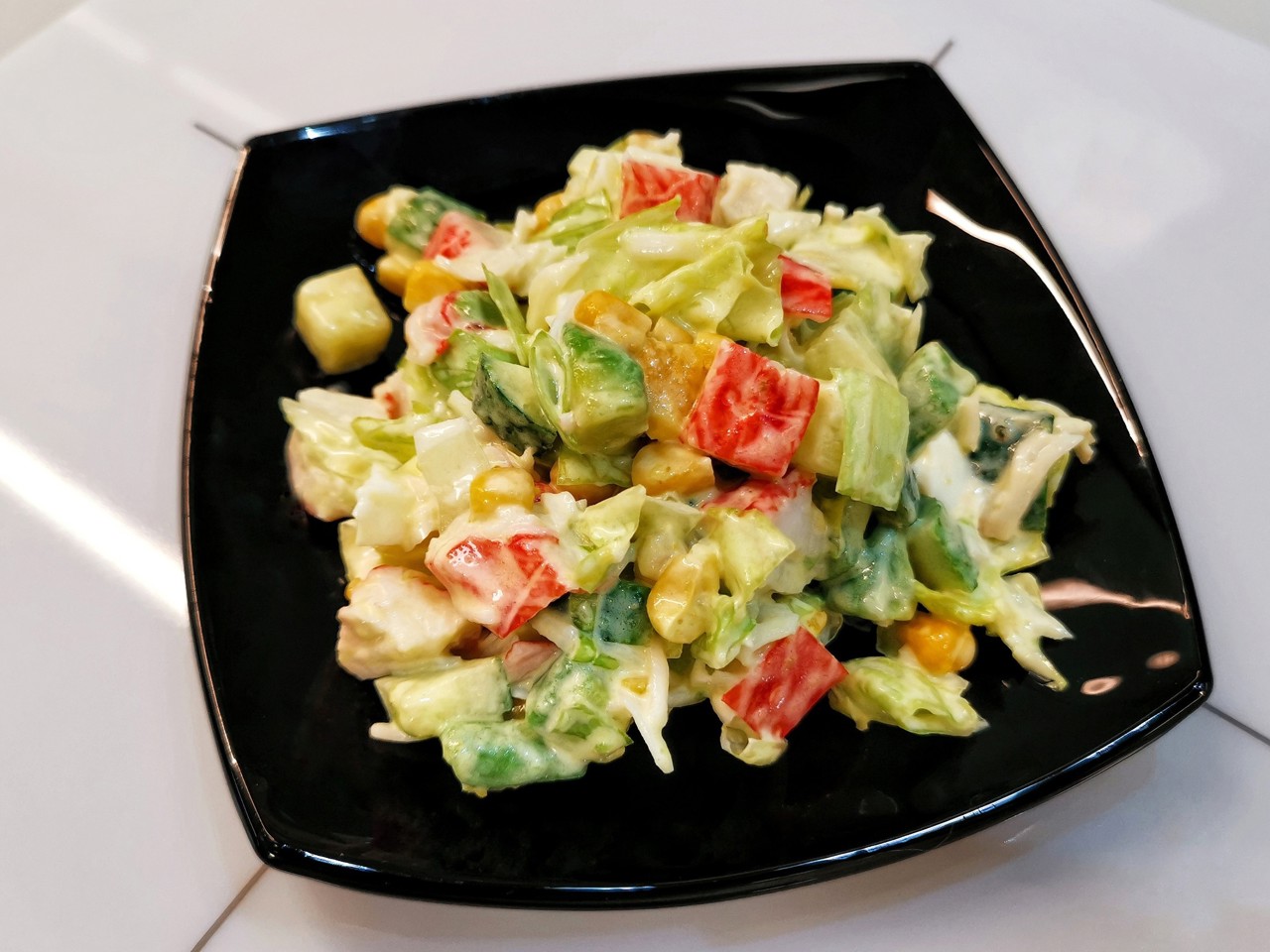 Crab Salad Without Rice