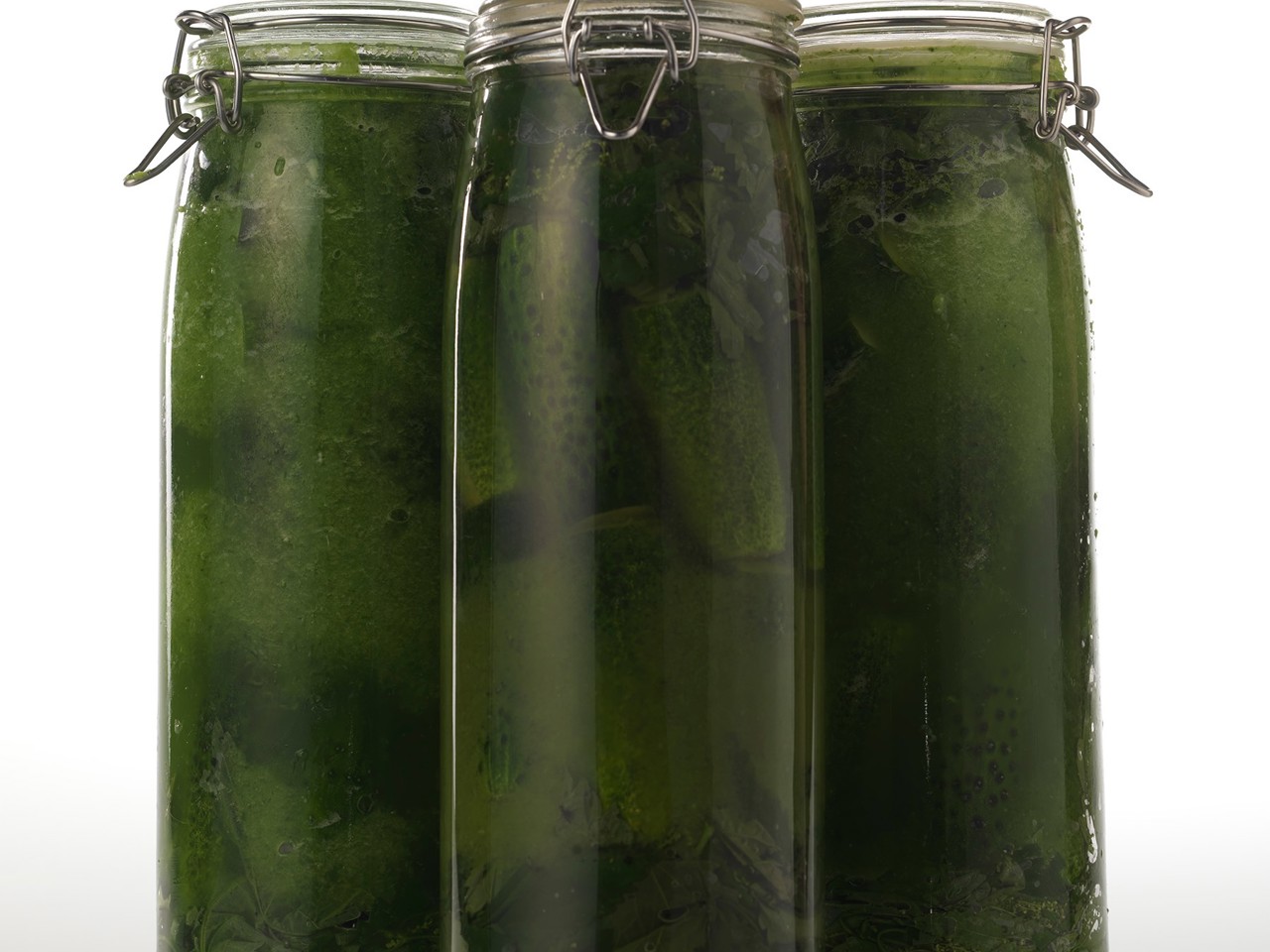 Nettle-Cucumber Pickles
