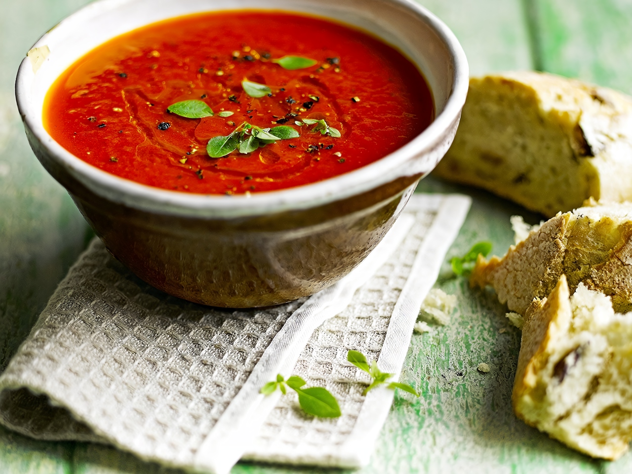 Roasted Pepper Cream Soup