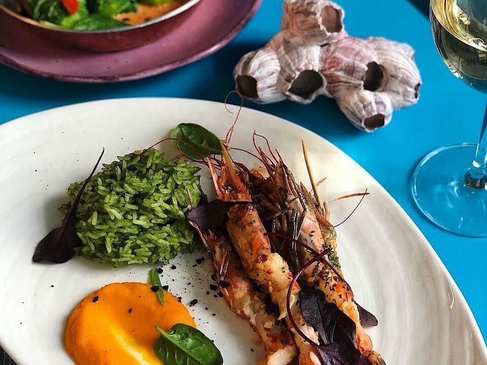 Shrimp with Ginger-Garlic Sauce