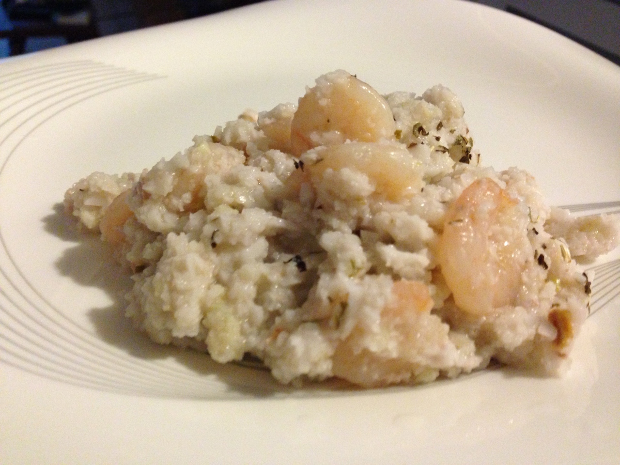 Shrimp in Coconut-Garlic Sauce Polynesian Style