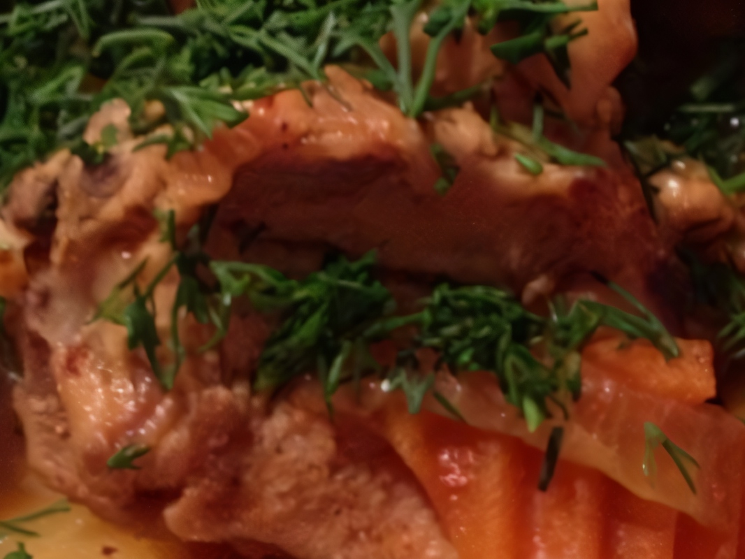 Rabbit Stewed with Vegetables and Paprika