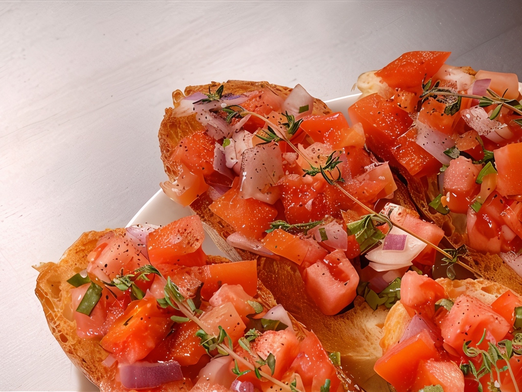 Bruschetta with Tomatoes