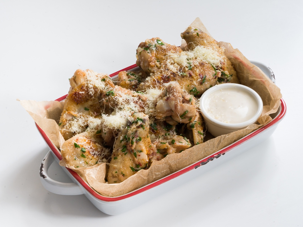 Garlic and Parmesan Chicken Wings