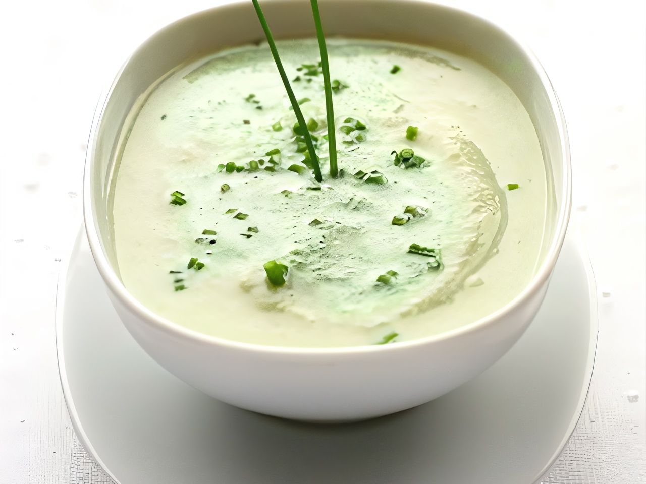 Cuban Cauliflower Soup with Cheese Sauce