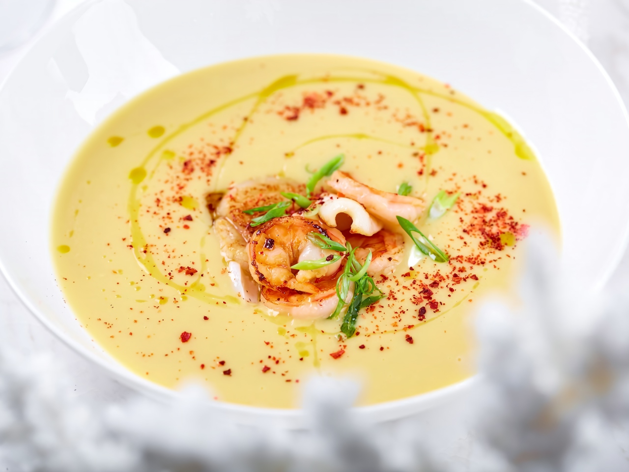 Corn Chowder with Seafood