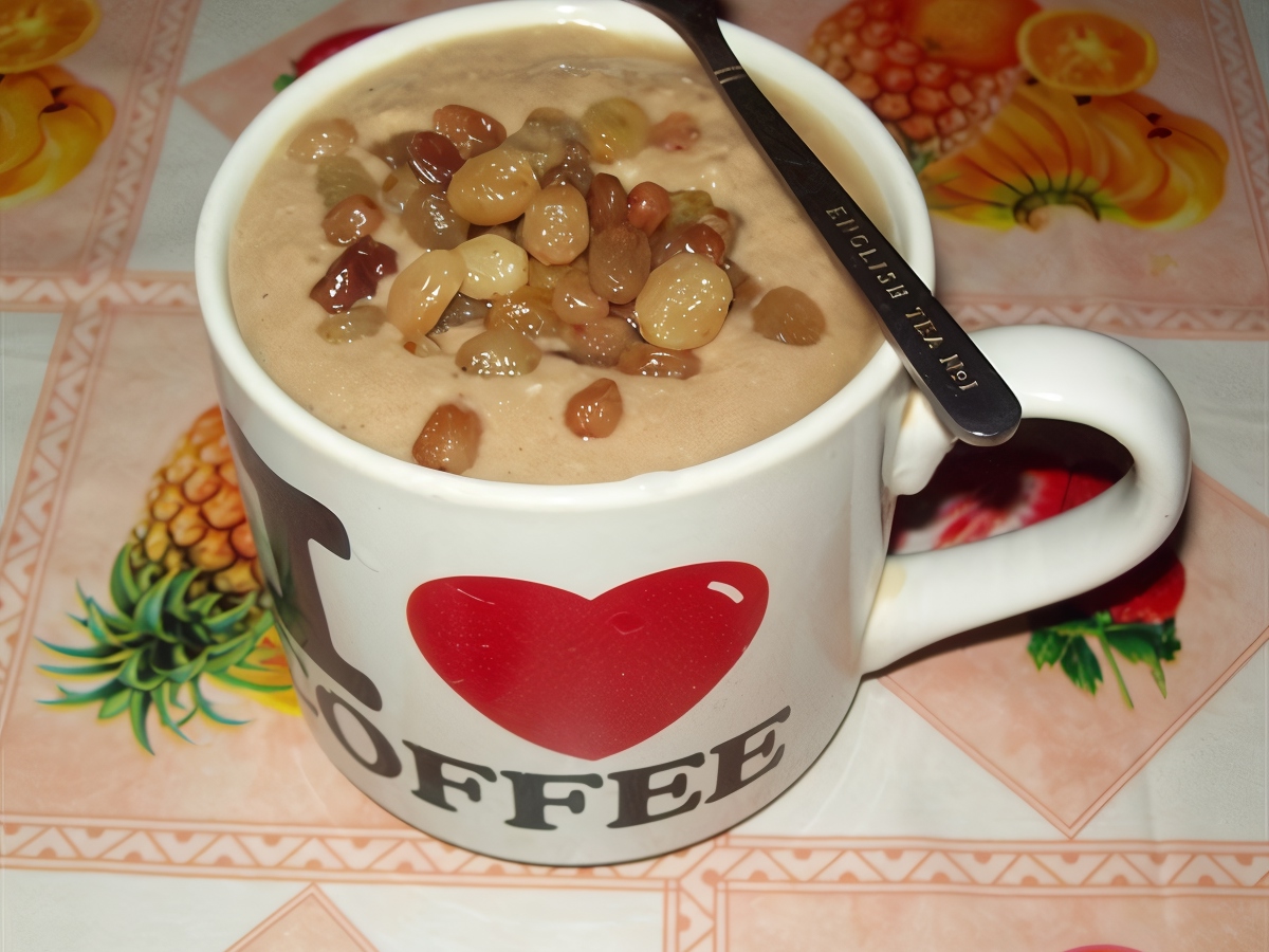 Sesame Porridge with Raisins