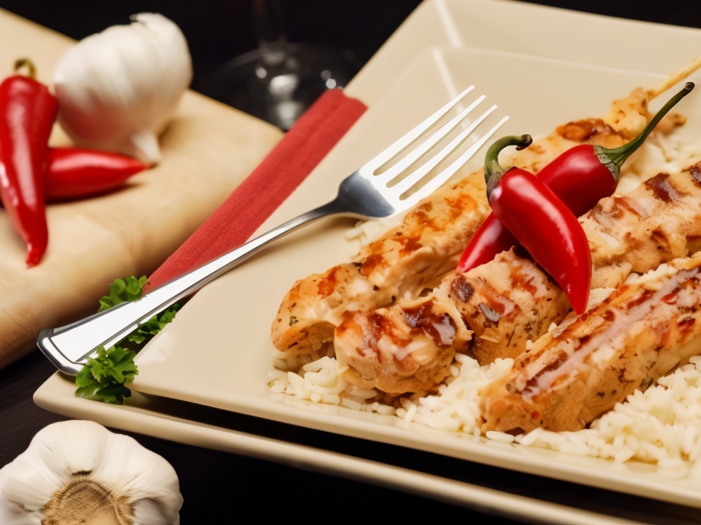 Chicken in 'Devil's' Sauce