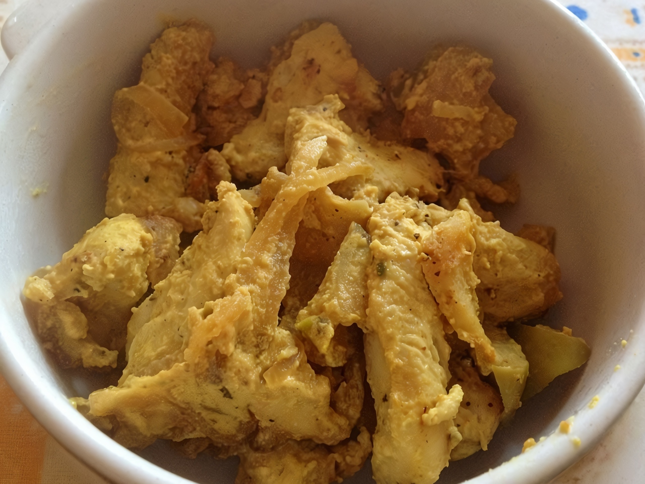 Indian Chicken with Apples