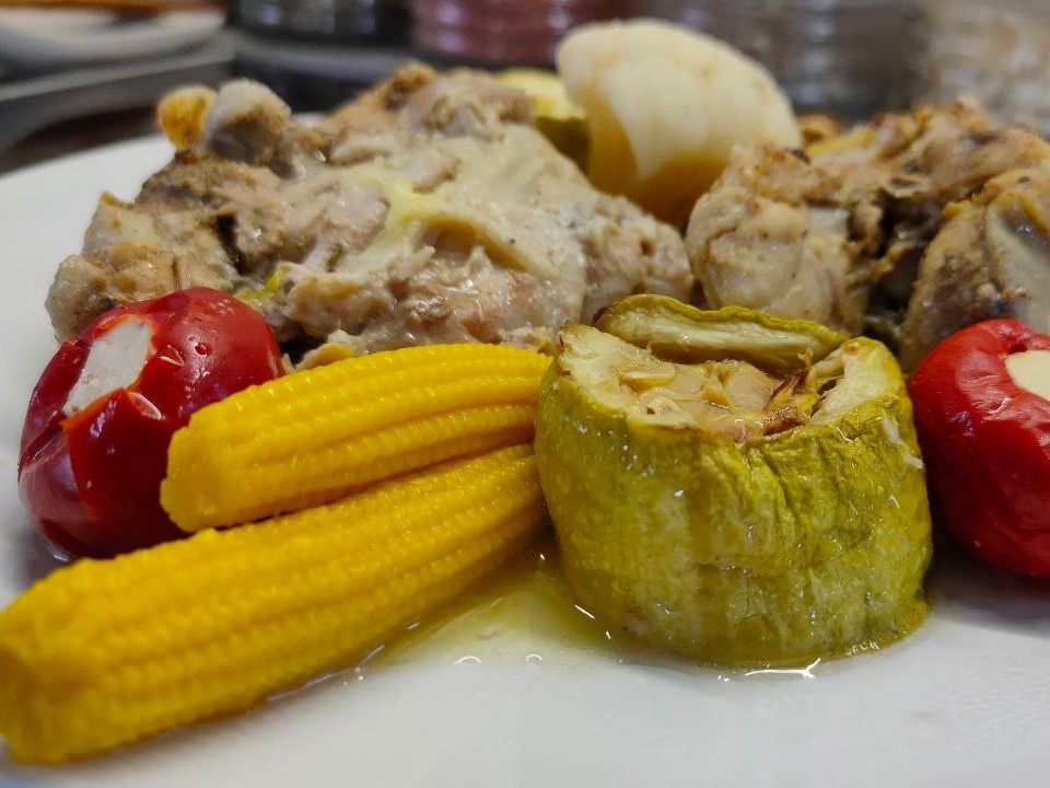 Chicken with Zucchini in a Sleeve