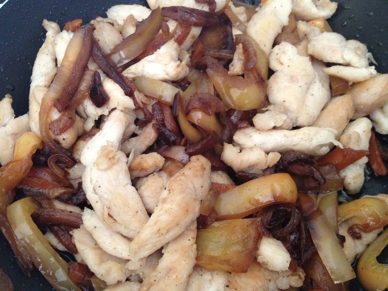 Chicken with Vegetables in Eastern Style