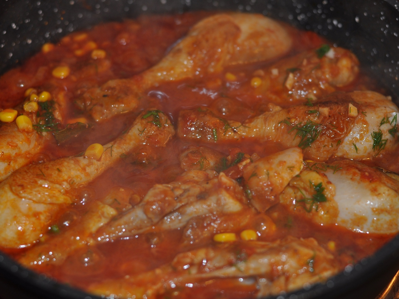 Chicken with Tomato Sauce