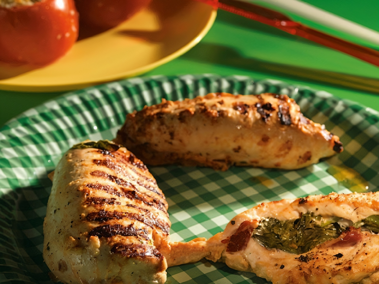 Chicken with Ham and Basil