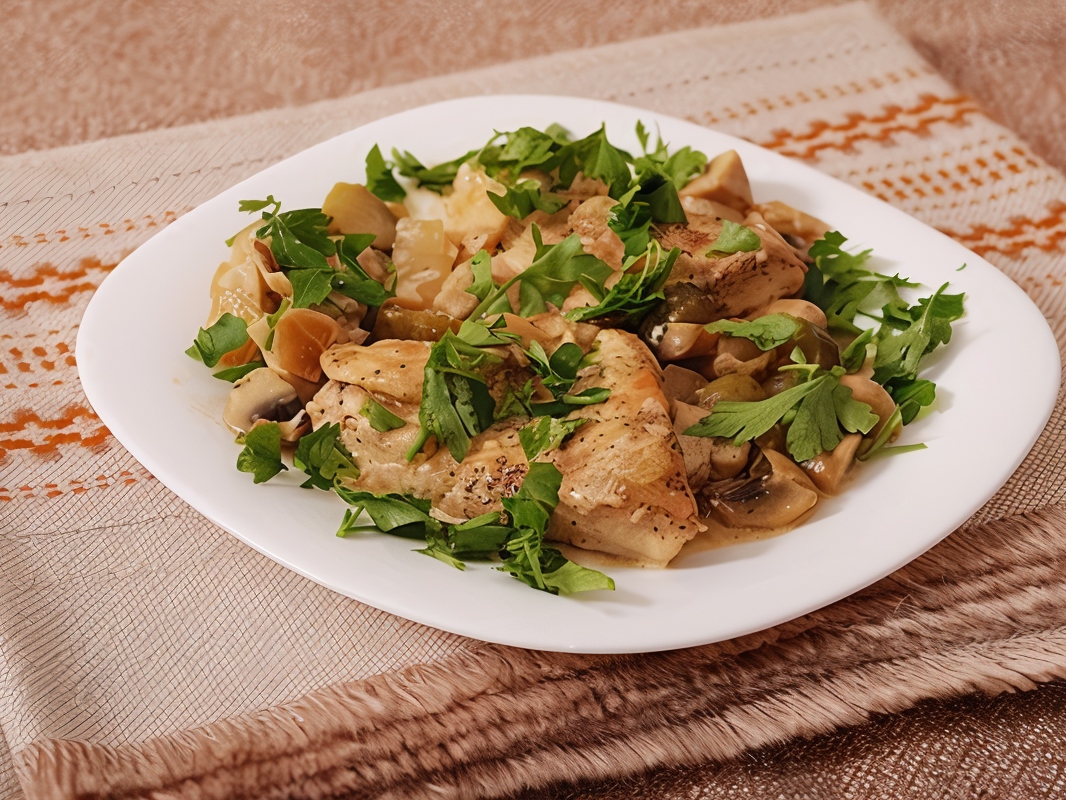 Braised Chicken with Ginger and Star Anise