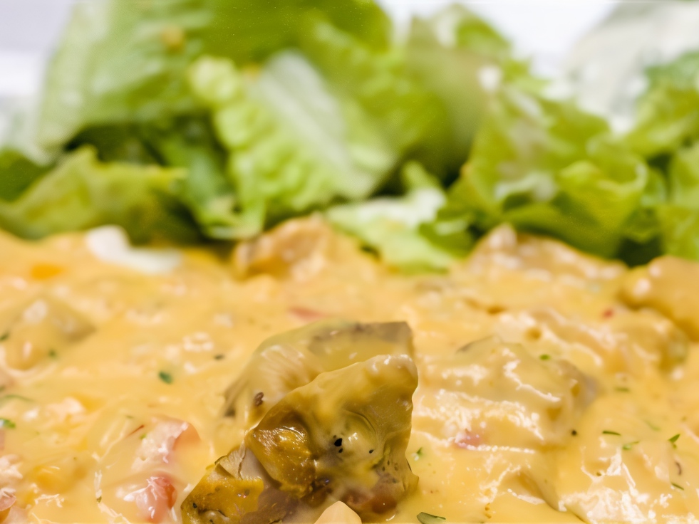 Chicken in Cheese Sauce