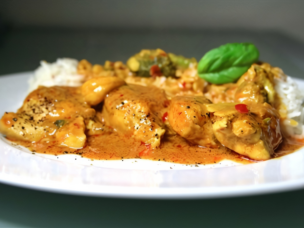 Chicken in Sour Cream and Mushroom Sauce