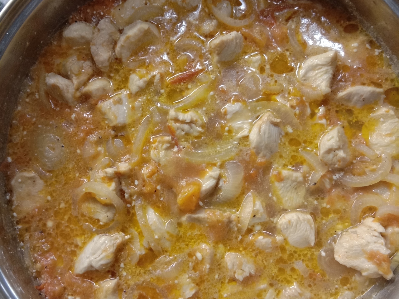 Chicken in Garlic Sauce