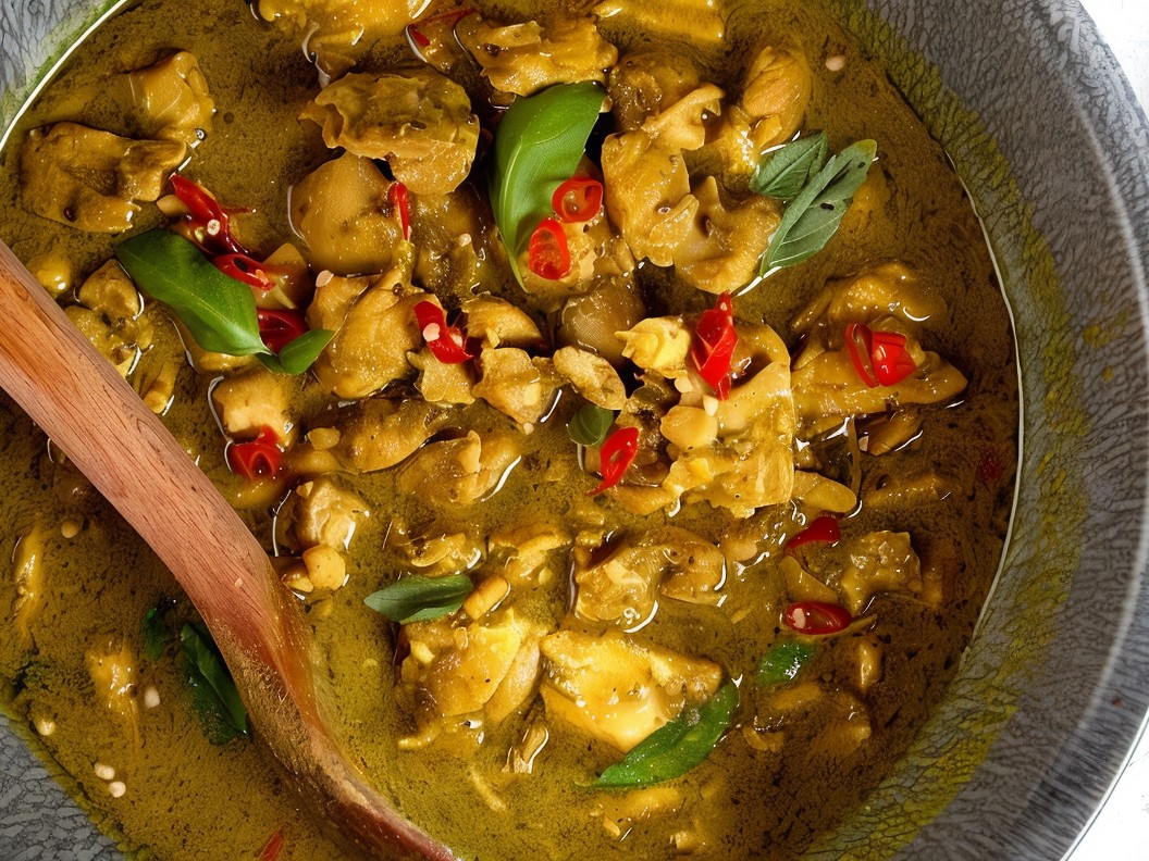 Chicken in Green Sauce