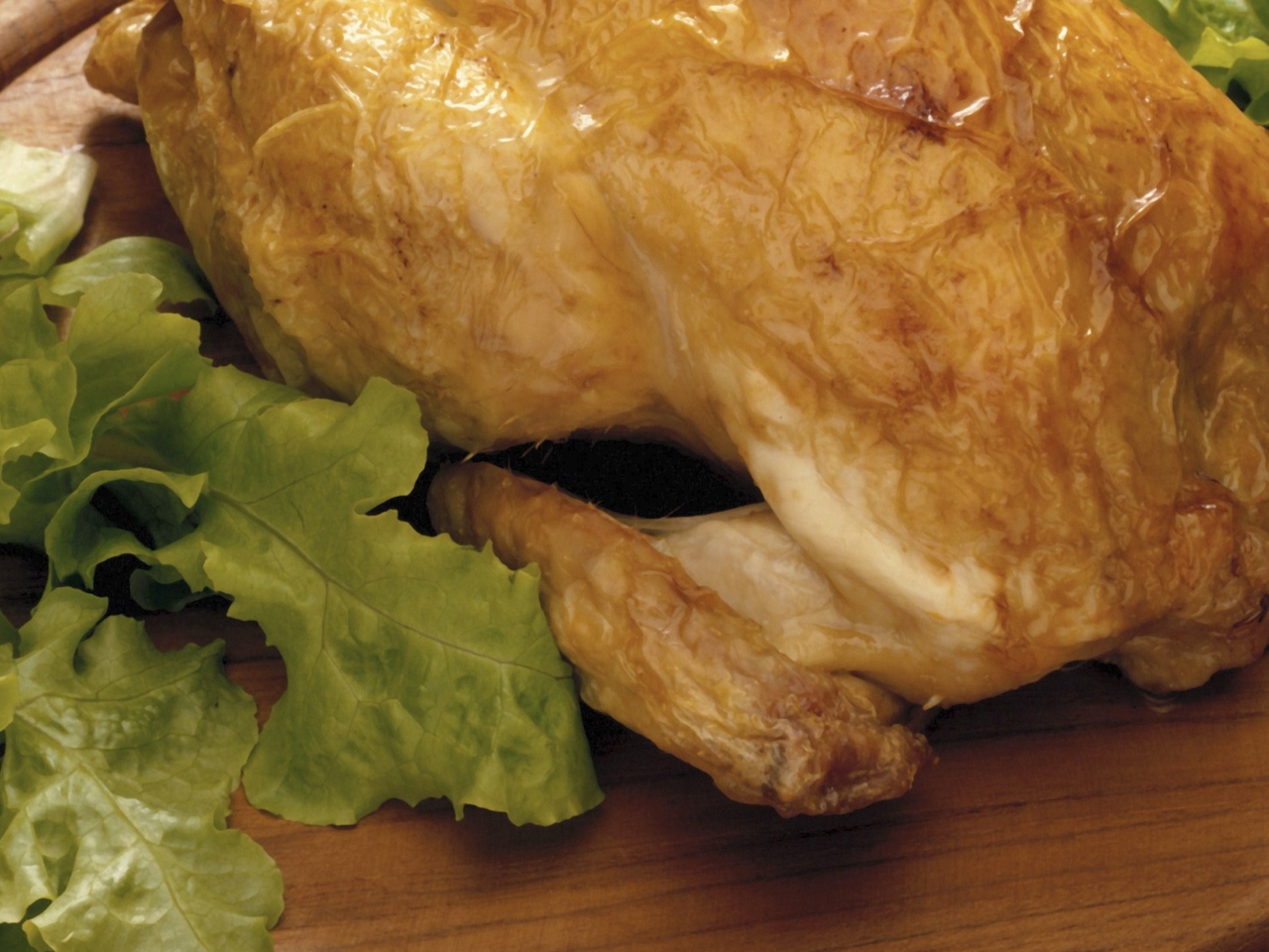 Chicken Baked with Butter and Herbs