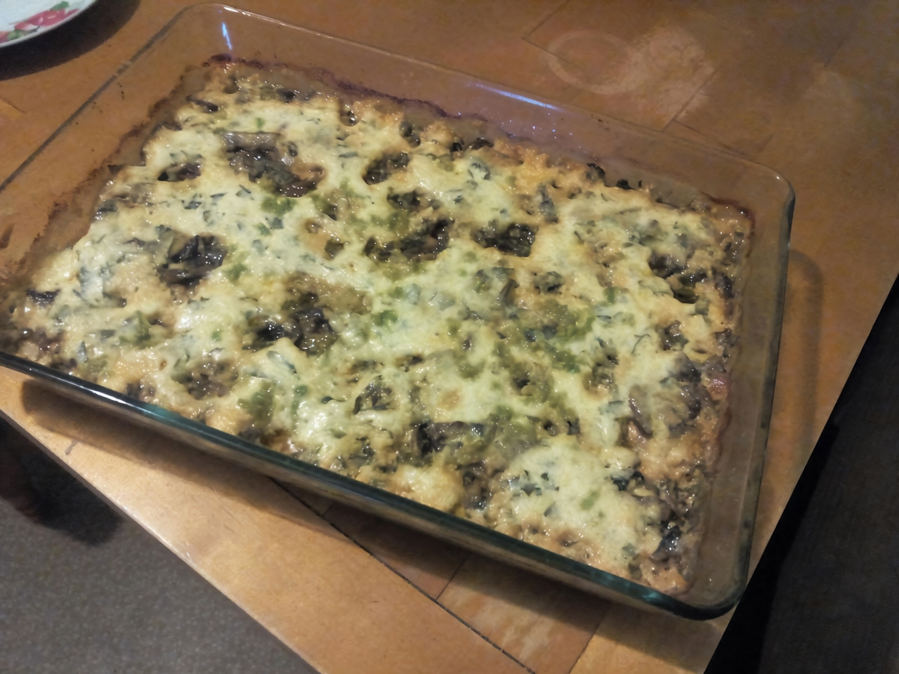 Chicken Breast with Mushrooms and Cheese