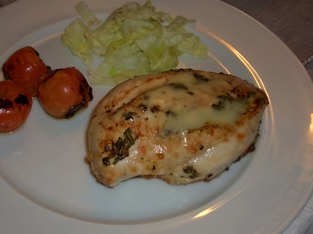 Chicken Breast with Mascarpone Cheese and Rosemary
