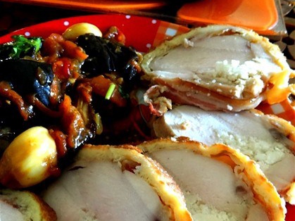 Chicken Breasts Stuffed with Roquefort and Honey