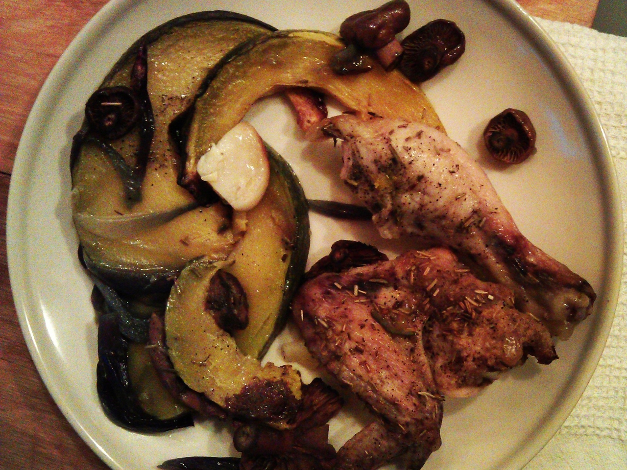 Chicken Breasts Baked with Vegetables