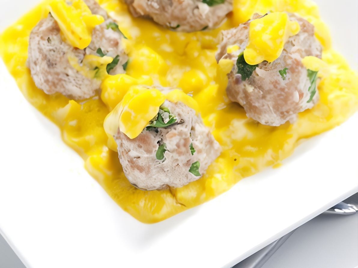Chicken Cutlets with Quinoa and Apple Sauce