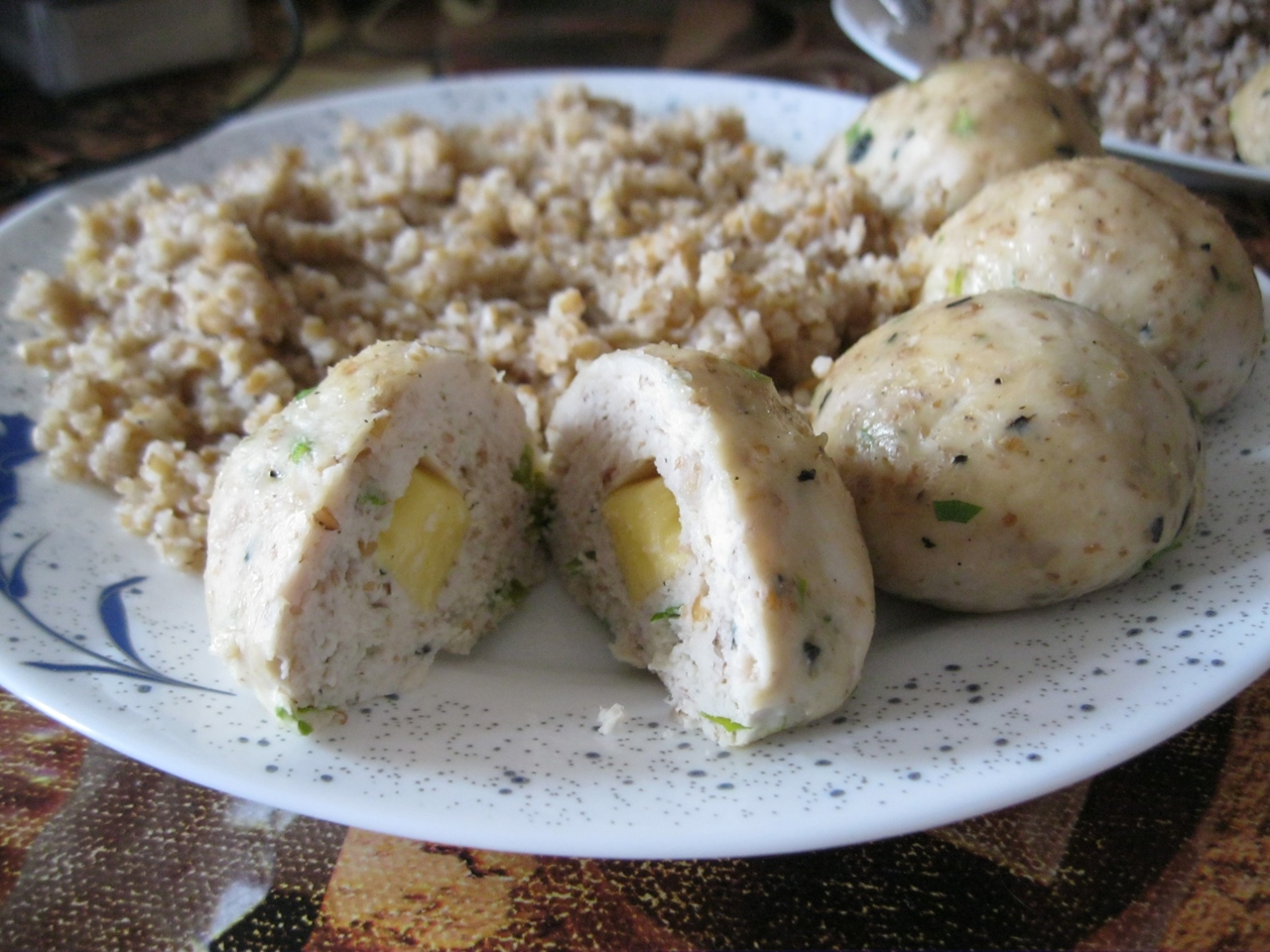Chicken Cutlets with a Surprise