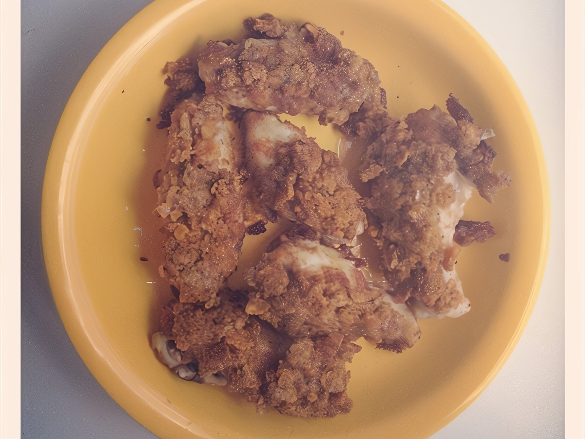 Crispy Breaded Chicken Wings