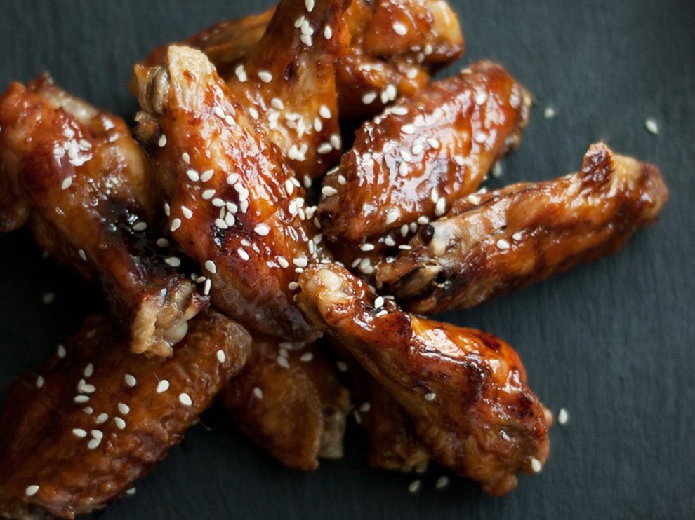 Honey Glazed Chicken Wings