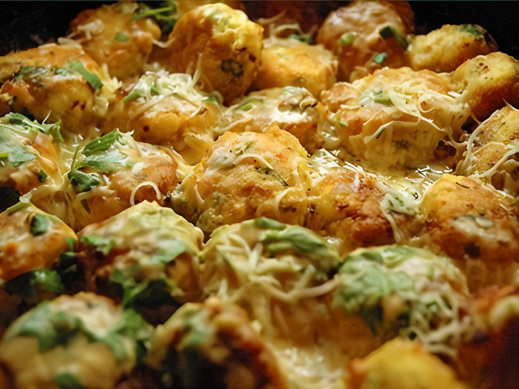 Chicken Balls in Cream Sauce