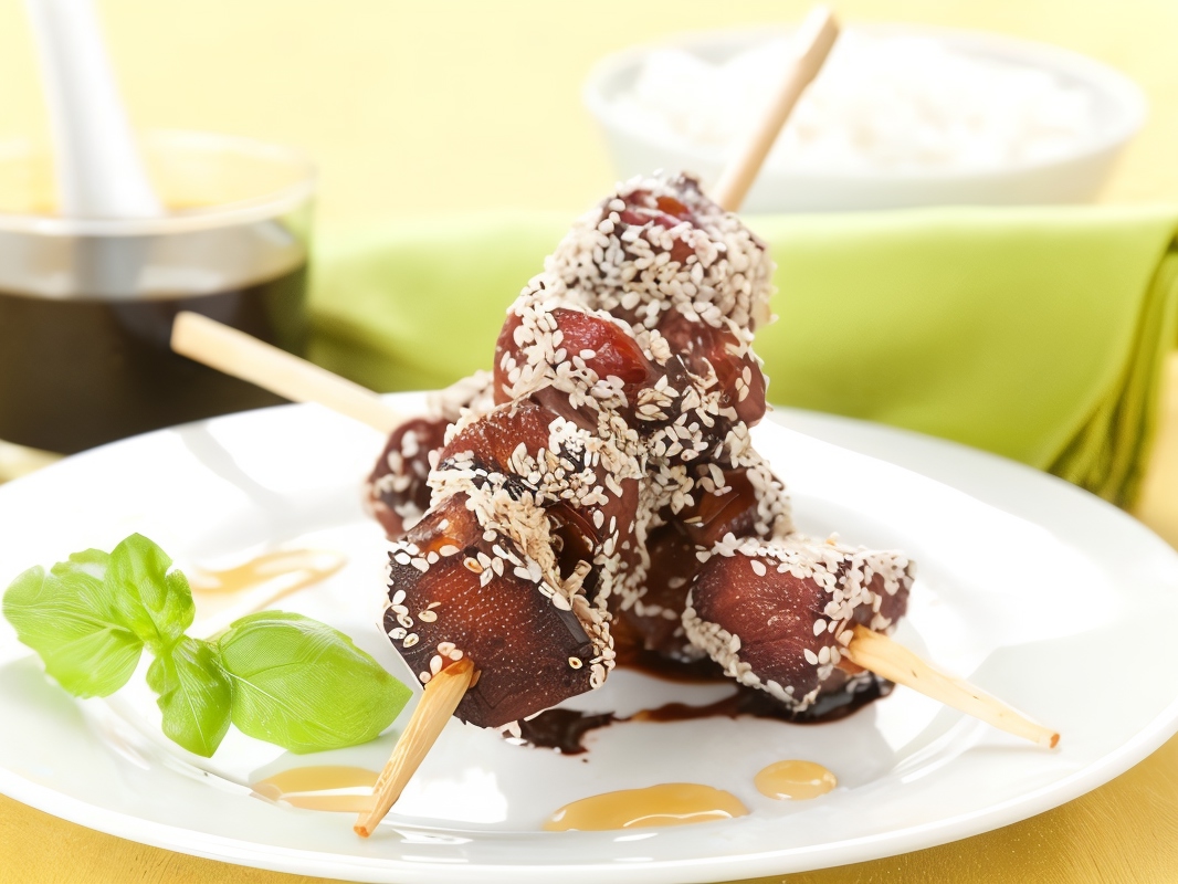 Chicken Skewers with Sesame