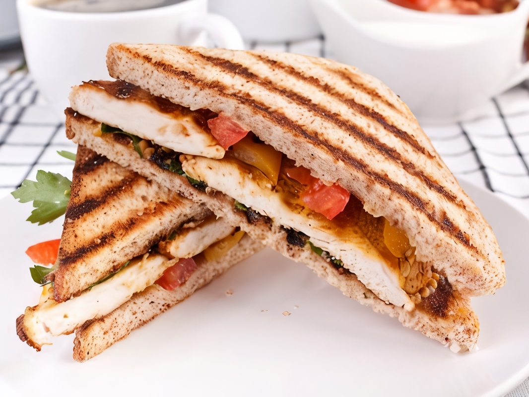 Grilled Chicken Sandwiches with Barbecue Sauce