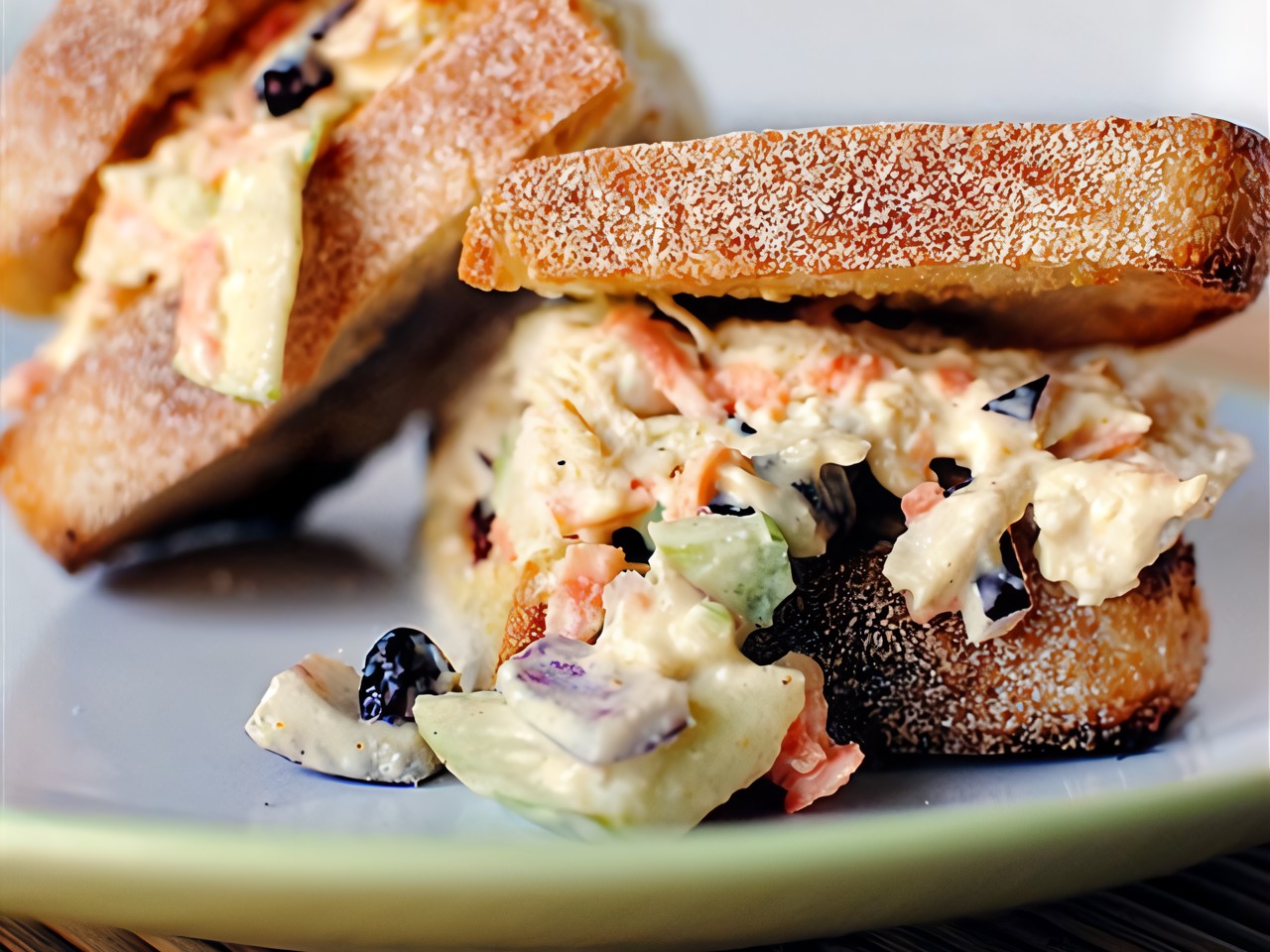 Chicken Salad with Curry and Cranberries