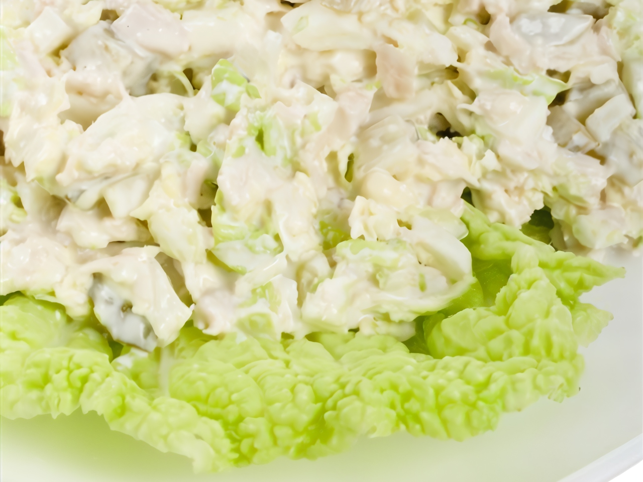 Chicken Salad with Shchyushchips Sauce