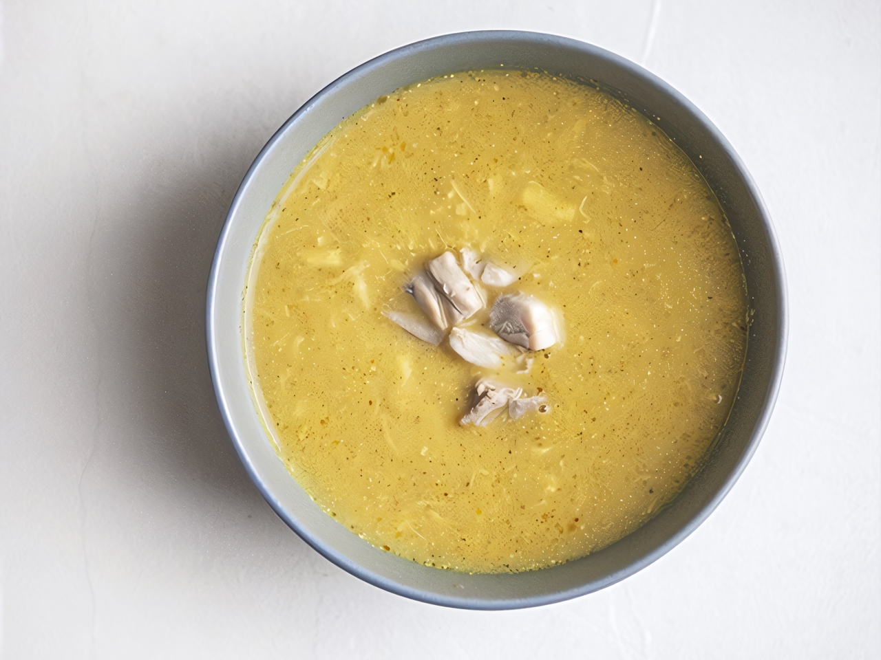 Chicken Curry Soup with Zucchini