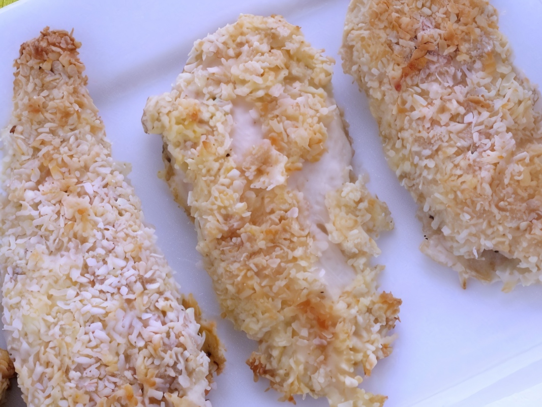 Chicken Fillet in Coconut Crust