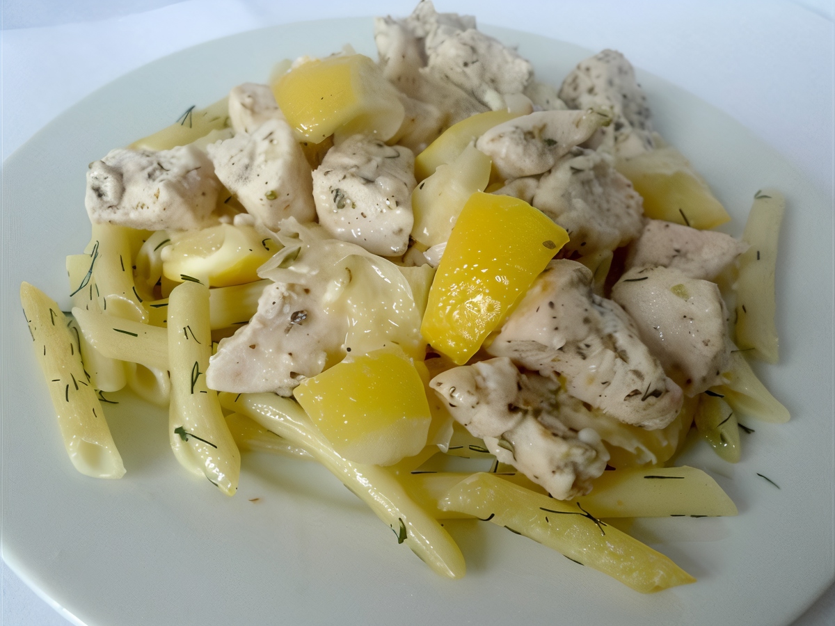 Chicken Fillet Baked with Lemons