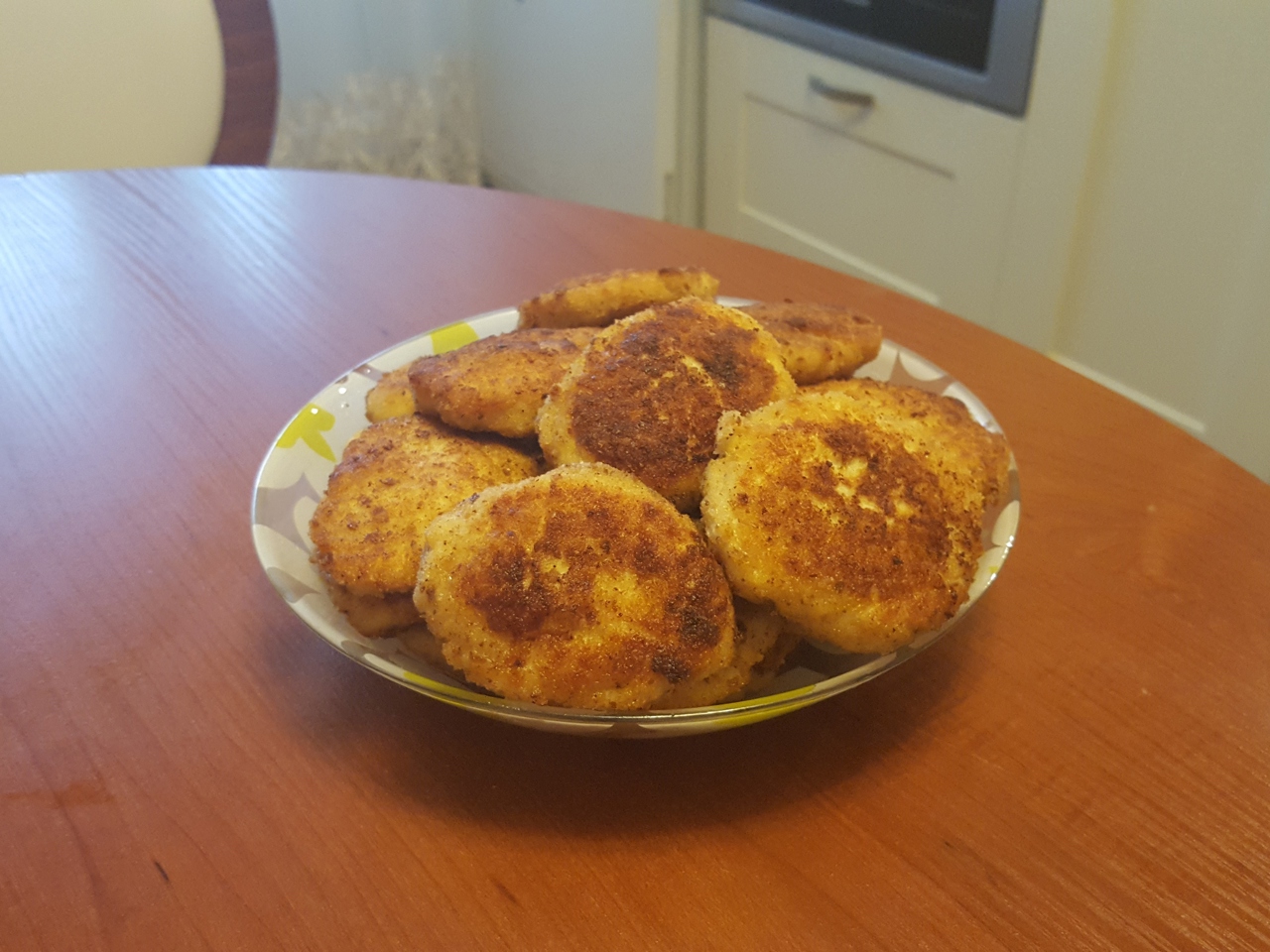 Chicken Nuggets in a Skillet