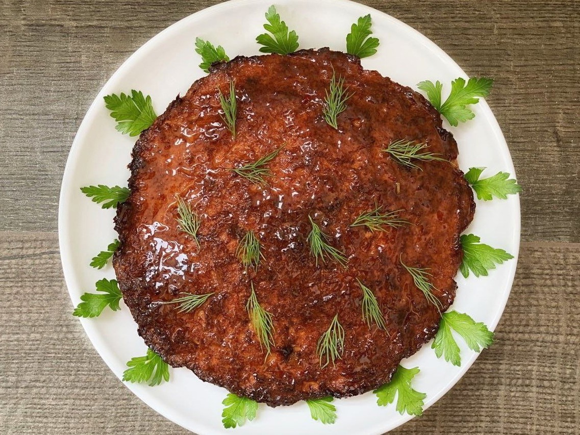 Chicken Zucchini Pie with Cornmeal