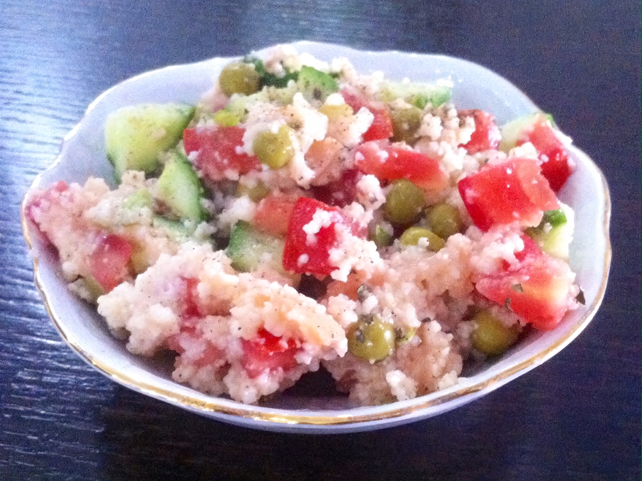 Couscous with Salmon