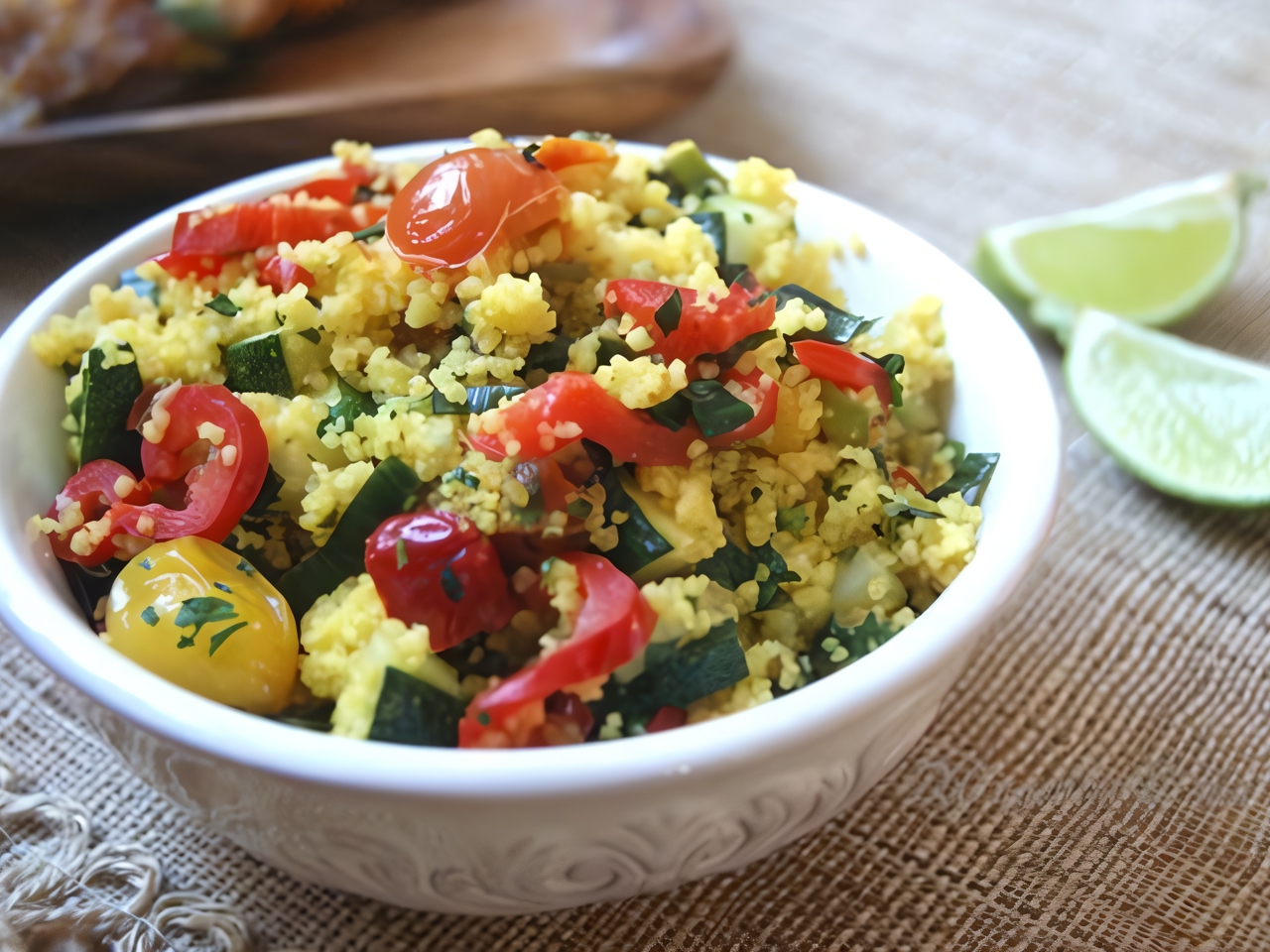 Couscous with Vegetables and Herbs