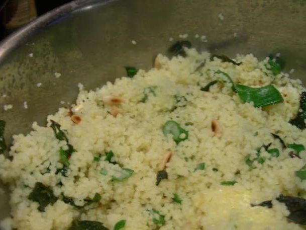 Couscous with Mint Dressing