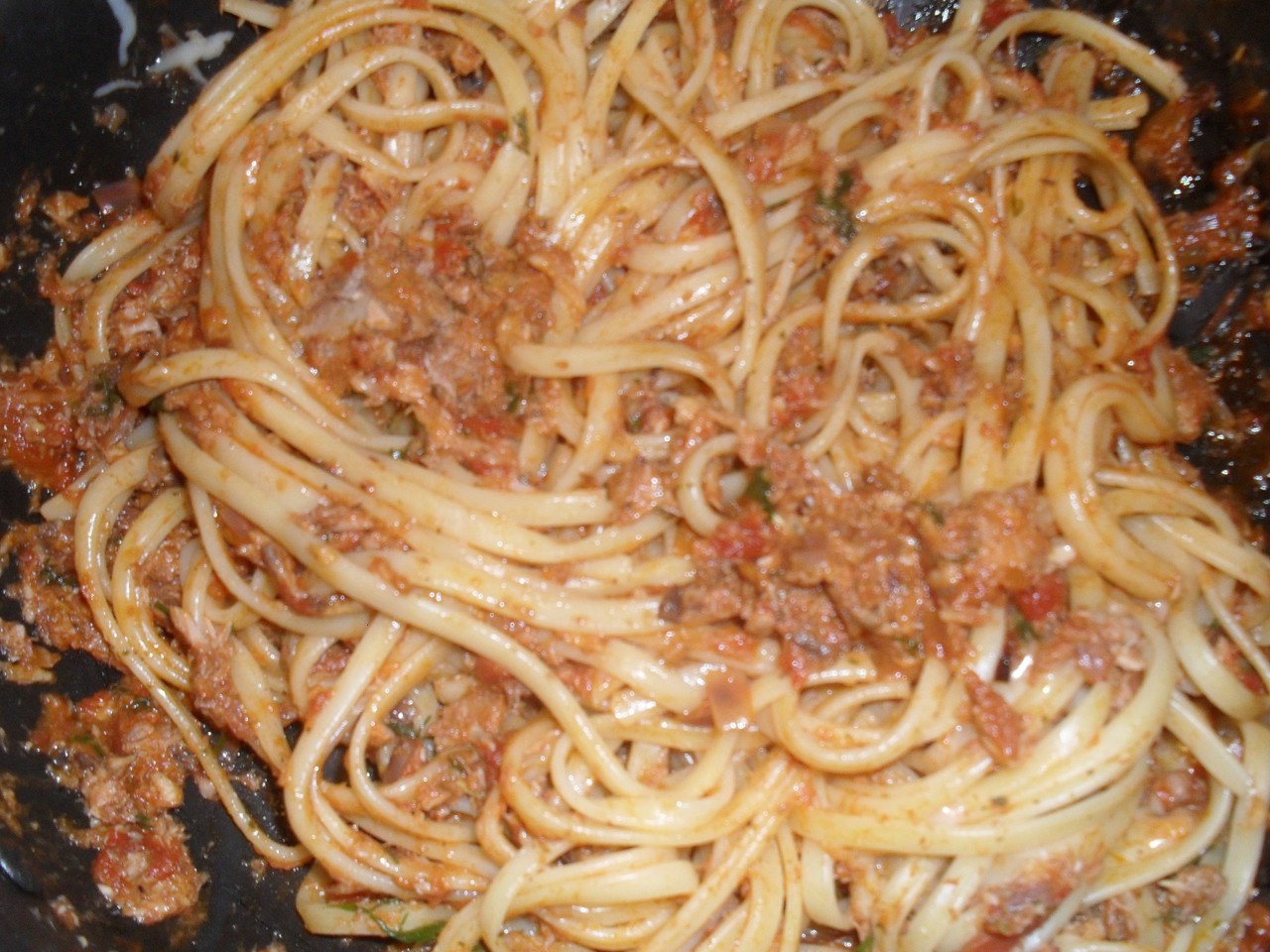 Fettuccine with Tuna
